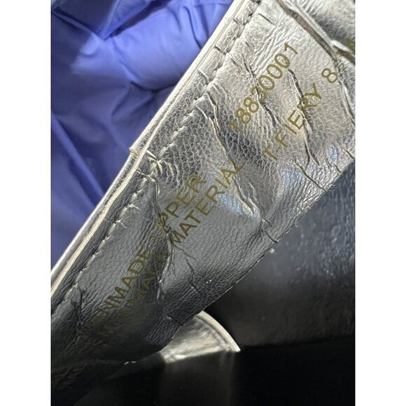 Nickels Soft Black T Strap Open Toe Sandals Adjustable Ankle Strap Size 8.5M - Picture 8 of 8